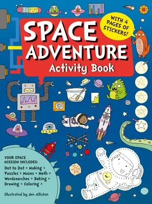 Kniha aktivít Vesmírne dobrodružstvo - Space Adventure Activity Book