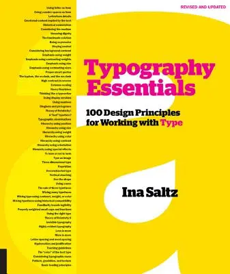 Základy typografie, revidované a aktualizované: 100 zásad dizajnu pre prácu s písmom - Typography Essentials Revised and Updated: 100 Design Principles for Working with Type