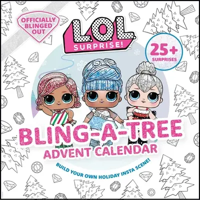 L.O.L. Prekvapenie! Bling-A-Tree Adventný kalendár: (Lol Surprise, Trim a Tree, Craft Kit, 25+ Surprises, L.O.L. pre dievčatá od 6 rokov) - L.O.L. Surprise! Bling-A-Tree Advent Calendar: (Lol Surprise, Trim a Tree, Craft Kit, 25+ Surprises, L.O.L. for Girls Aged 6+)