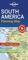 Lonely Planet Južná Amerika Plánovacia mapa 1 - Lonely Planet South America Planning Map 1
