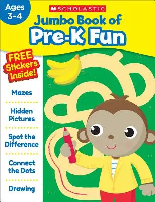 Jumbo Book of Pre-K Fun Pracovný zošit - Jumbo Book of Pre-K Fun Workbook