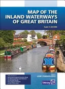Mapa vnútrozemských vodných ciest Veľkej Británie - Map of the Inland Waterways of Great Britain