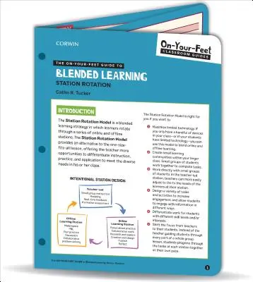 Sprievodca zmiešaným učením na vlastnej koži: Rotácia staníc - The On-Your-Feet Guide to Blended Learning: Station Rotation