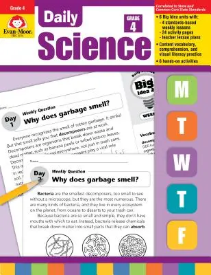 Denné prírodovedné učebnice, 4. ročník - Daily Science Grade 4