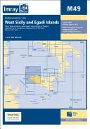 Imray Chart M49 - Západná Sicília a Egadské ostrovy - Imray Chart M49 - West Sicily and Egadi Islands