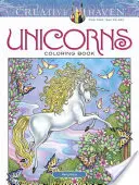 Creative Haven Omaľovánky s jednorožcami - Creative Haven Unicorns Coloring Book