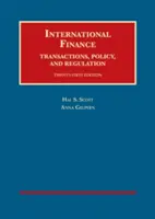 Medzinárodné financie, transakcie, politika a regulácia - International Finance, Transactions, Policy, and Regulation