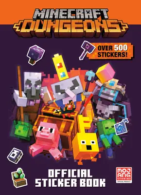 Oficiálna kniha samolepiek Minecraft Dungeons (Minecraft) - Minecraft Official Dungeons Sticker Book (Minecraft)