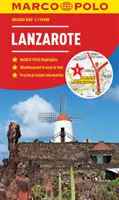 Dovolenková mapa Lanzarote Marco Polo - Lanzarote Marco Polo Holiday Map