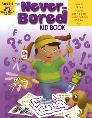 Kniha pre deti od 5 do 6 rokov Nikdy sa nenudím - The Never-Bored Kid Book Ages 5-6
