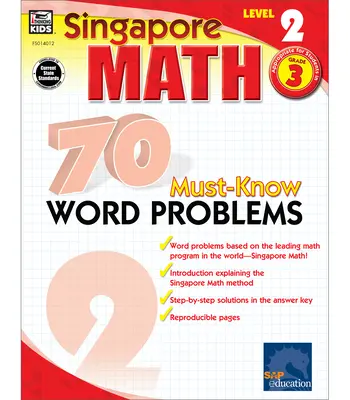 70 slovných úloh, ktoré musíte vedieť, 3. ročník - 70 Must-Know Word Problems, Grade 3