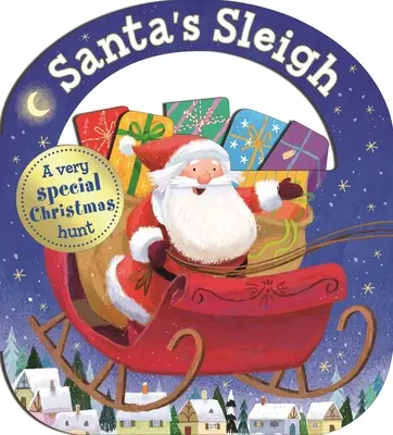 Knižka s tabuľkou na prenášanie: Mikulášove sane - Carry-Along Tab Book: Santa's Sleigh