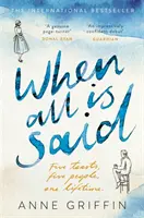 Keď sa všetko povie - írsky bestseller číslo jeden od autora knihy Listening Still - When All is Said - The Number One Irish Bestseller by the author of Listening Still