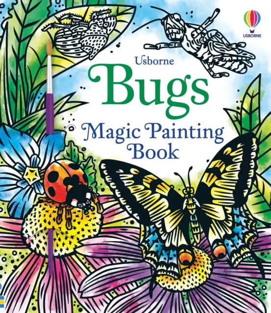 Kniha o kúzelnom maľovaní chrobákov - Bugs Magic Painting Book