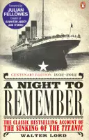 Noc, na ktorú sa nezabúda - Klasický bestseller o potopení Titanicu - Night to Remember - The Classic Bestselling Account of the Sinking of the Titanic