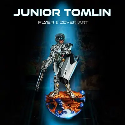 Junior Tomlin: Leták a obálka - Junior Tomlin: Flyer & Cover Art