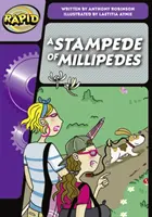 Rýchla fonika Krok 3: Stampede of Millipedes (Fiction) - Rapid Phonics Step 3: A Stampede of Millipedes (Fiction)
