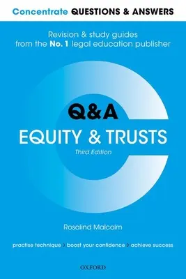 Sústrediť otázky a odpovede Equity and Trusts: Právo Otázky a odpovede a študijná príručka - Concentrate Questions and Answers Equity and Trusts: Law Q&A Revision and Study Guide