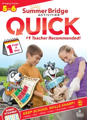 Summer Bridge Activities(r) Quick, ročníky 5 - 6 - Summer Bridge Activities(r) Quick, Grades 5 - 6