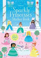 Trblietavé princezné Kniha samolepiek - Sparkly Princesses Sticker Book