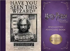 Harry Potter a väzeň z Azkabanu Zakliata kniha pohľadníc - Harry Potter and the Prisoner of Azkaban Enchanted Postcard Book