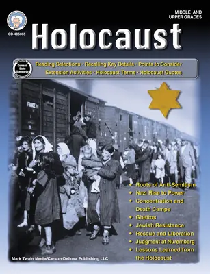 Pracovný zošit o holokauste, 6. - 12. ročník - Holocaust Workbook, Grades 6 - 12