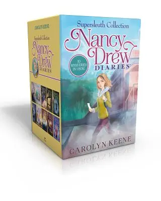 Nancy Drew Diaries Supersleuth Collection: Nancy Drew Diaries Supersleuth Collection: Prekliatie polárnej hviezdy; Cudzinci vo vlaku; Záhada polnočného jazdca; Kedysi v thrilleri; Sabota - Nancy Drew Diaries Supersleuth Collection: Curse of the Arctic Star; Strangers on a Train; Mystery of the Midnight Rider; Once Upon a Thriller; Sabota