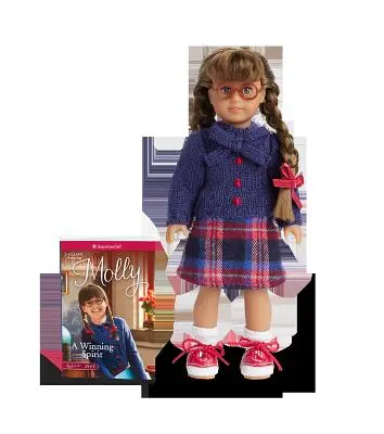 Mini bábika Molly a kniha [s bábikou] - Molly Mini Doll and Book [With Doll]