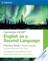 Cambridge Igcse(r) English as a Second Language Practice Tests 1 Without Answers (Cvičné testy z angličtiny ako druhého jazyka): Na opravenú skúšku od roku 2019 - Cambridge Igcse(r) English as a Second Language Practice Tests 1 Without Answers: For the Revised Exam from 2019