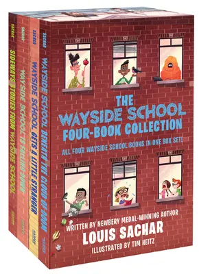 The Wayside School 4-Book Set: The Wayside School 4-Book Set: Príbehy z Wayside School, Wayside School Is Falling Down, Wayside School Gets a Little Stranger, Waysid - The Wayside School 4-Book Box Set: Sideways Stories from Wayside School, Wayside School Is Falling Down, Wayside School Gets a Little Stranger, Waysid
