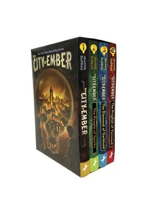 Kompletný box The City of Ember: The City of Ember; The People of Sparks; The Diamond of Darkhold; The Prophet of Yonwood - The City of Ember Complete Boxed Set: The City of Ember; The People of Sparks; The Diamond of Darkhold; The Prophet of Yonwood