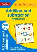 Collins Easy Learning Age 5-7 -- Pracovný zošit sčítania a odčítania Ages 5-7: Nové vydanie - Collins Easy Learning Age 5-7 -- Addition and Subtraction Workbook Ages 5-7: New Edition