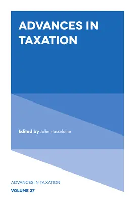 Pokroky v zdaňovaní - Advances in Taxation