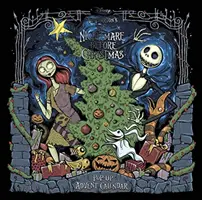 Disney Tim Burton: Nočná mora pred Vianocami Pop-Up kniha a adventný kalendár - Disney Tim Burton's The Nightmare Before Christmas Pop-Up Book and Advent Calendar