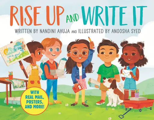 Vstaň a napíš to: So skutočnou poštou, plagátmi a ďalšími vecami! - Rise Up and Write It: With Real Mail, Posters, and More!