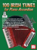 100 írskych melódií pre akordeón - 100 Irish Tunes for Piano Accordion