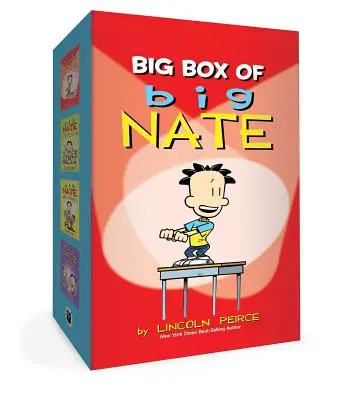 Veľký box Veľký Nate: Veľký Nate Box Set 1. - 4. diel - Big Box of Big Nate: Big Nate Box Set Volume 1-4