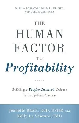 Ľudský faktor k ziskovosti: Vplyv na ziskovosť: budovanie kultúry zameranej na ľudí pre dlhodobý úspech - The Human Factor to Profitability: Building a People-Centered Culture for Long-Term Success