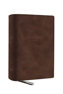 Net, Abide Bible, Leathersoft, Brown, Comfort Print: Svätá Biblia - The Net, Abide Bible, Leathersoft, Brown, Comfort Print: Holy Bible