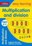 Collins Easy Learning Age 5-7 -- Násobenie a delenie vo veku 5-7 rokov: Nové vydanie - Collins Easy Learning Age 5-7 -- Multiplication and Division Ages 5-7: New Edition