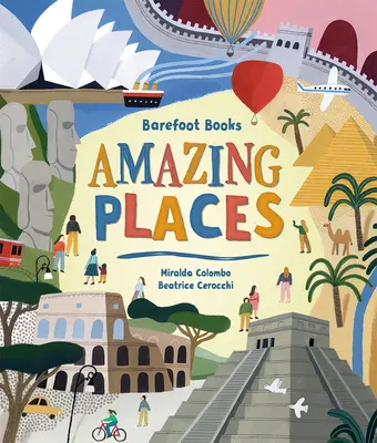 Bosé knihy Úžasné miesta - Barefoot Books Amazing Places
