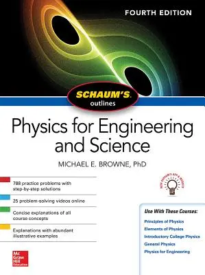 Schaum's Outline of Physics for Engineering and Science, štvrté vydanie - Schaum's Outline of Physics for Engineering and Science, Fourth Edition