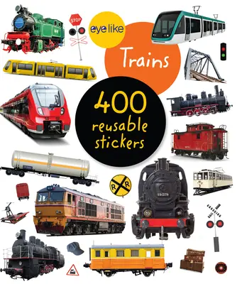 Samolepky na oči: Vlaky - Eyelike Stickers: Trains