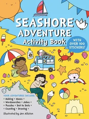Dobrodružná kniha aktivít na morskom pobreží - Seashore Adventure Activity Book