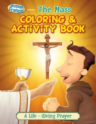 Kniha aktivít a vymaľovánok: Svätá omša - The Mass Coloring & Activity Book