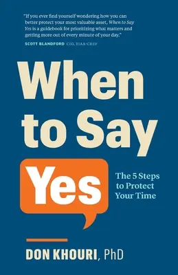 Kedy povedať áno: 5 krokov, ako si chrániť svoj čas - When To Say Yes: The 5 Steps to Protect Your Time