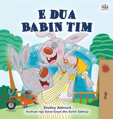 Milujem svojho otca (albánska kniha pre deti) - I Love My Dad (Albanian Children's Book)