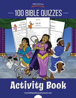 100 biblických kvízov Kniha aktivít - 100 Bible Quizzes Activity Book