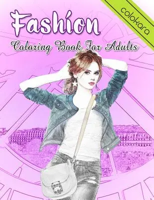 Módne maľovanky pre dospelých: Omaľovánky pre dospelých s krásnymi šatami na uvoľnenie a odbúranie stresu - Fashion Coloring Book for Adults: An Adult Grayscale Coloring Book with Beautiful Dresses for Relaxing and Stress Relieving