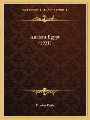 Staroveký Egypt (1921) - Ancient Egypt (1921)